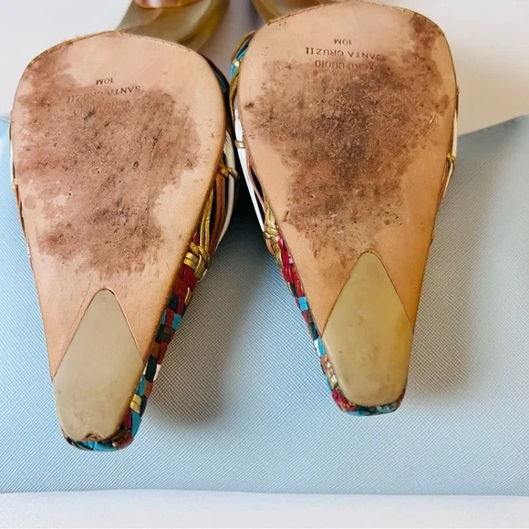 Mikäla Shoes Heels Slides Leather - Picture 7 of 9